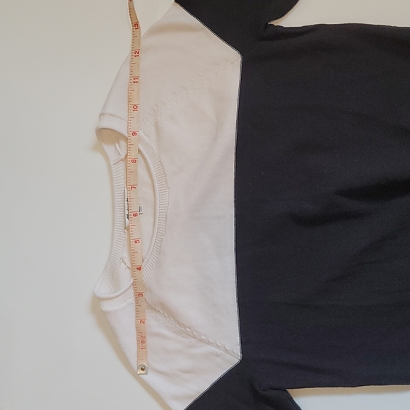 Madewell Black and White Sweater - Picture 6 of 8